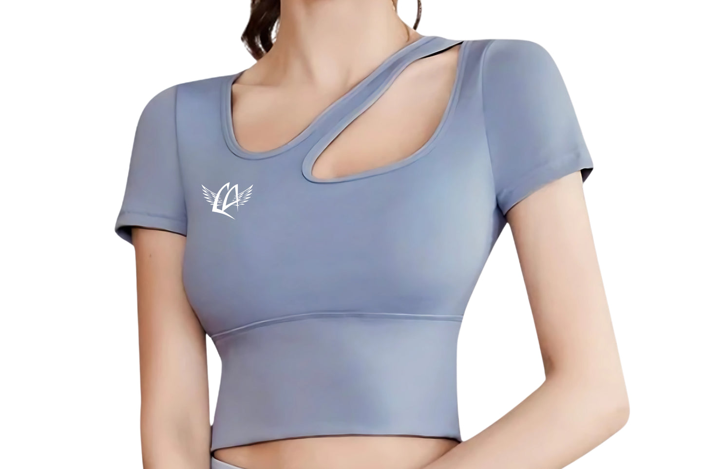 Crop top T-shirt Abierto CA Esencial