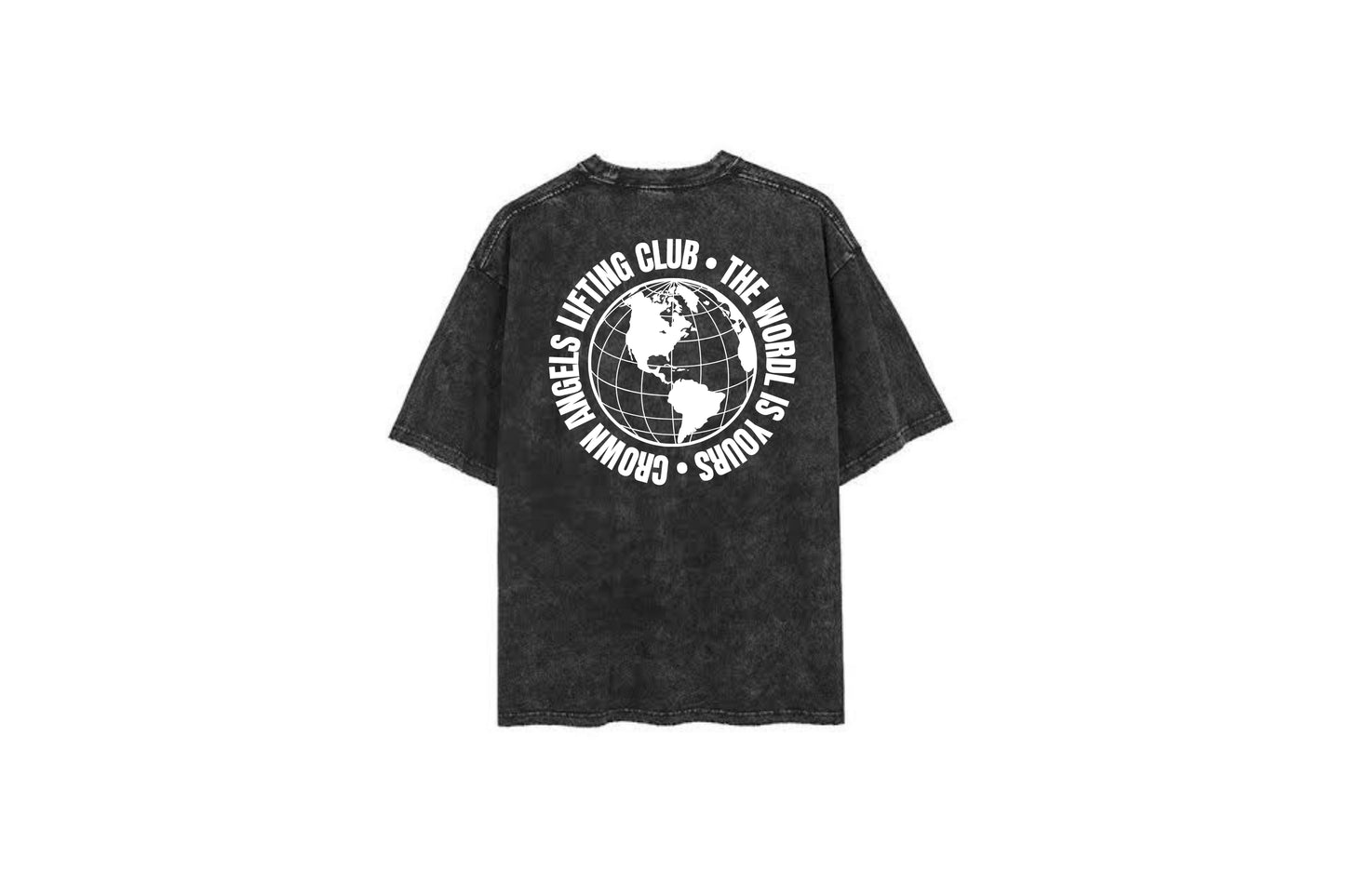 Oversized T-shirt THE WORLD IS YOURS 2.0