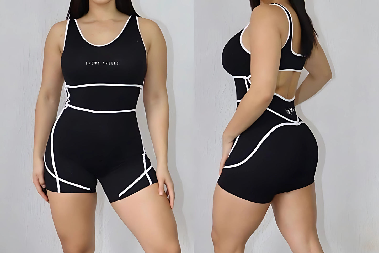 Conjunto Noir Stripes