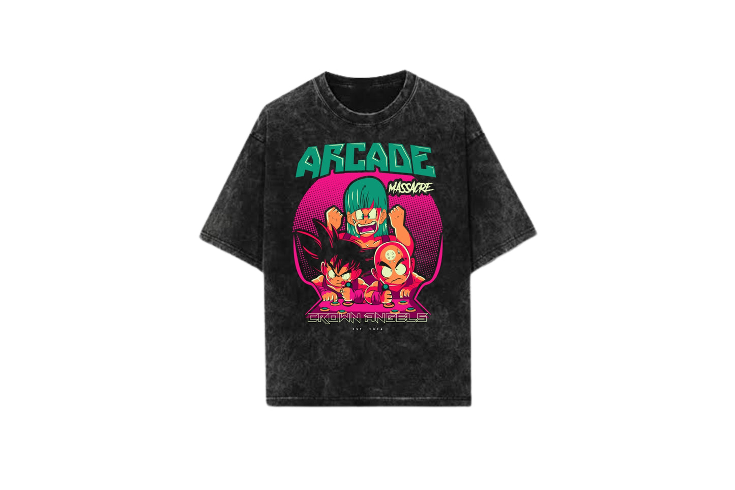Oversized T-shirt Arcade Power