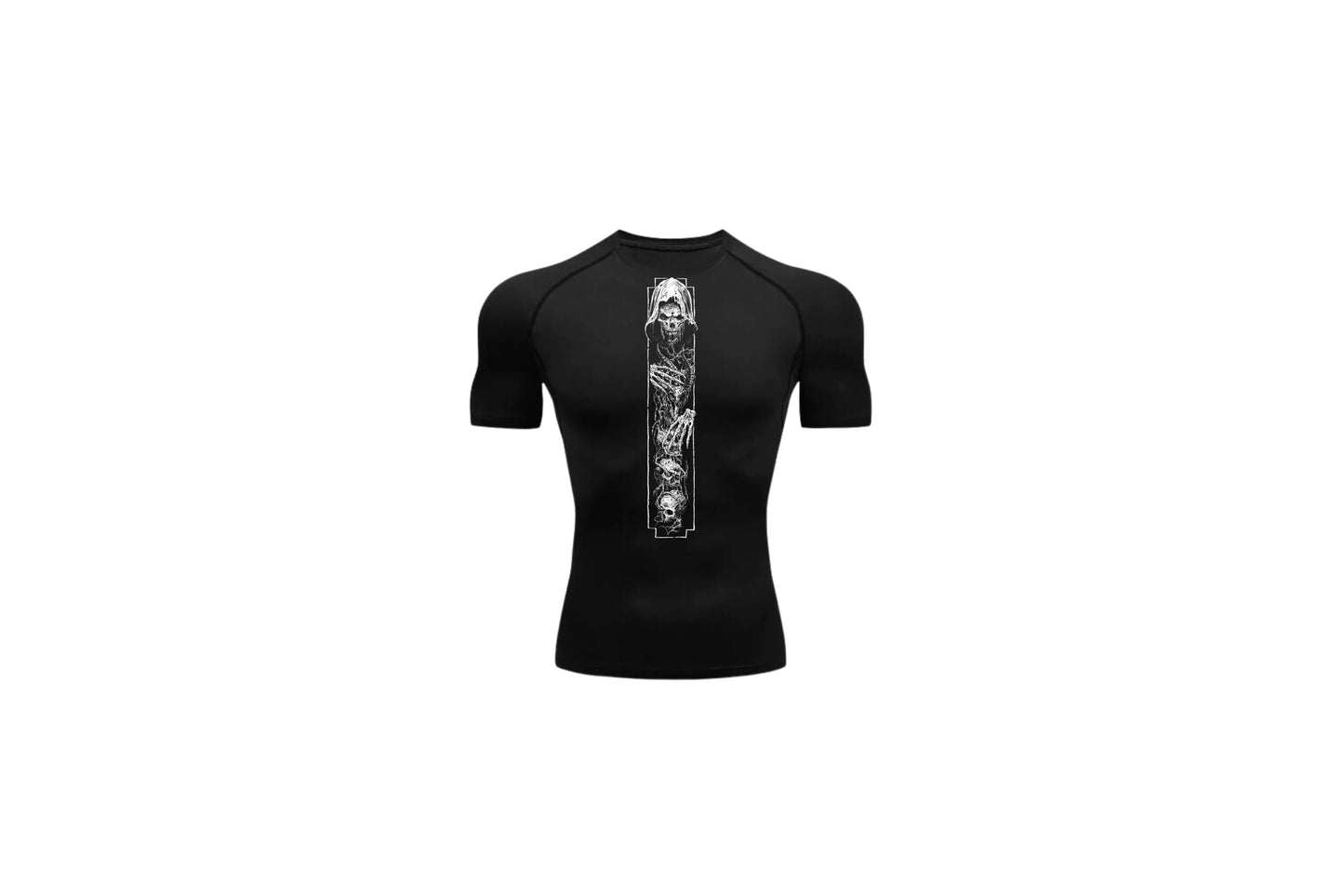 Compression T-shirt Skull Reign