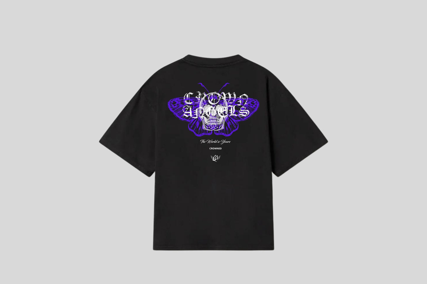 Mystic Wings Tee (Black/Purple)