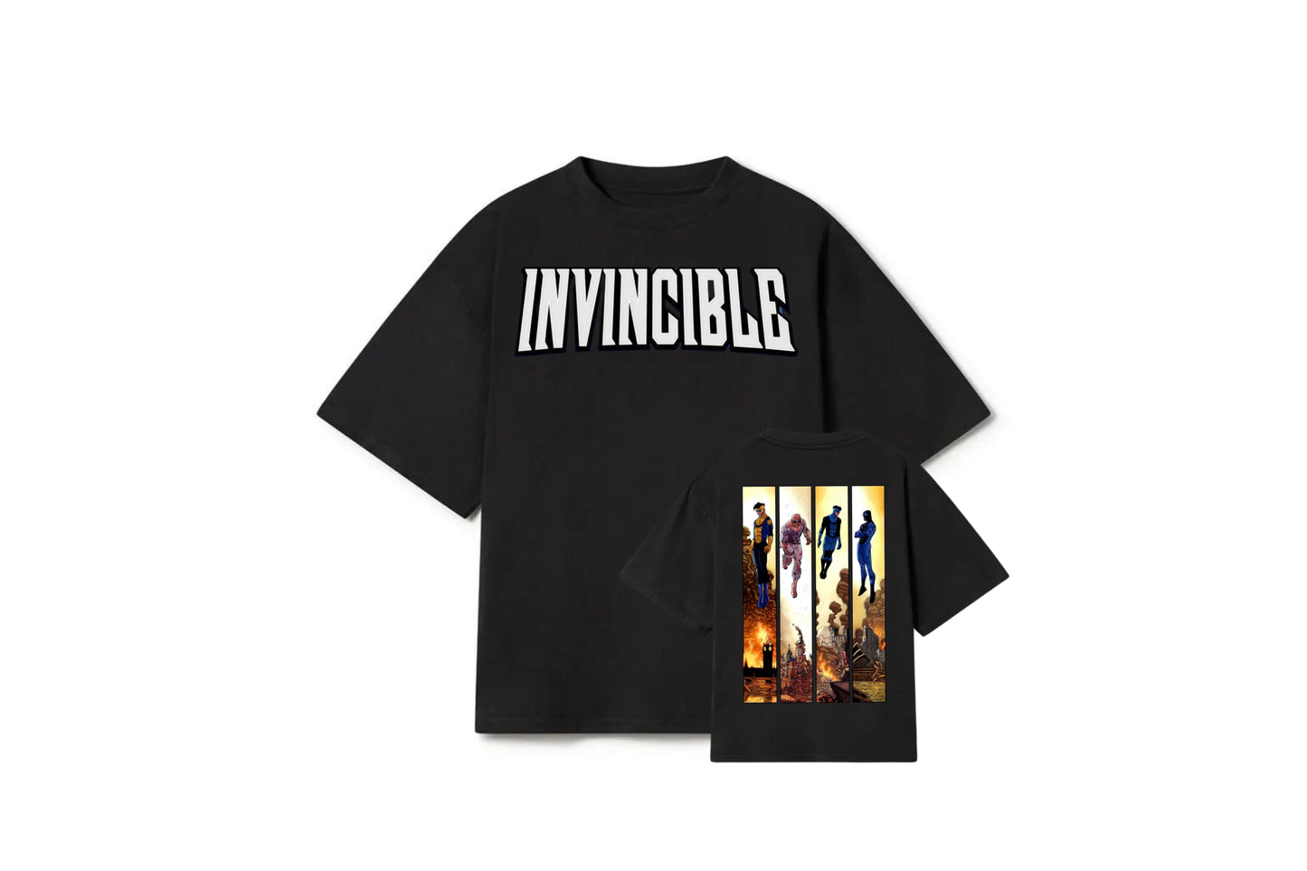 Oversized T-shirt - Invincible Aftermath