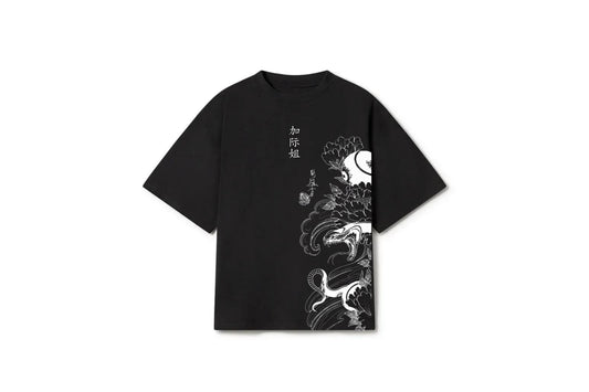 Oversized T-shirt Llamas del Clan