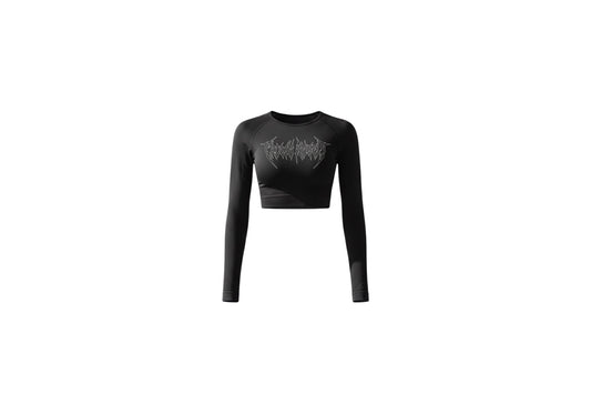 Compression T-shirt girl DIVINITY LONG SLEEVE