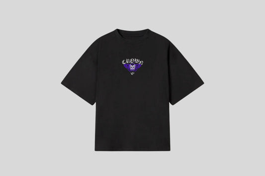 Mystic Wings Tee (Black/Purple)