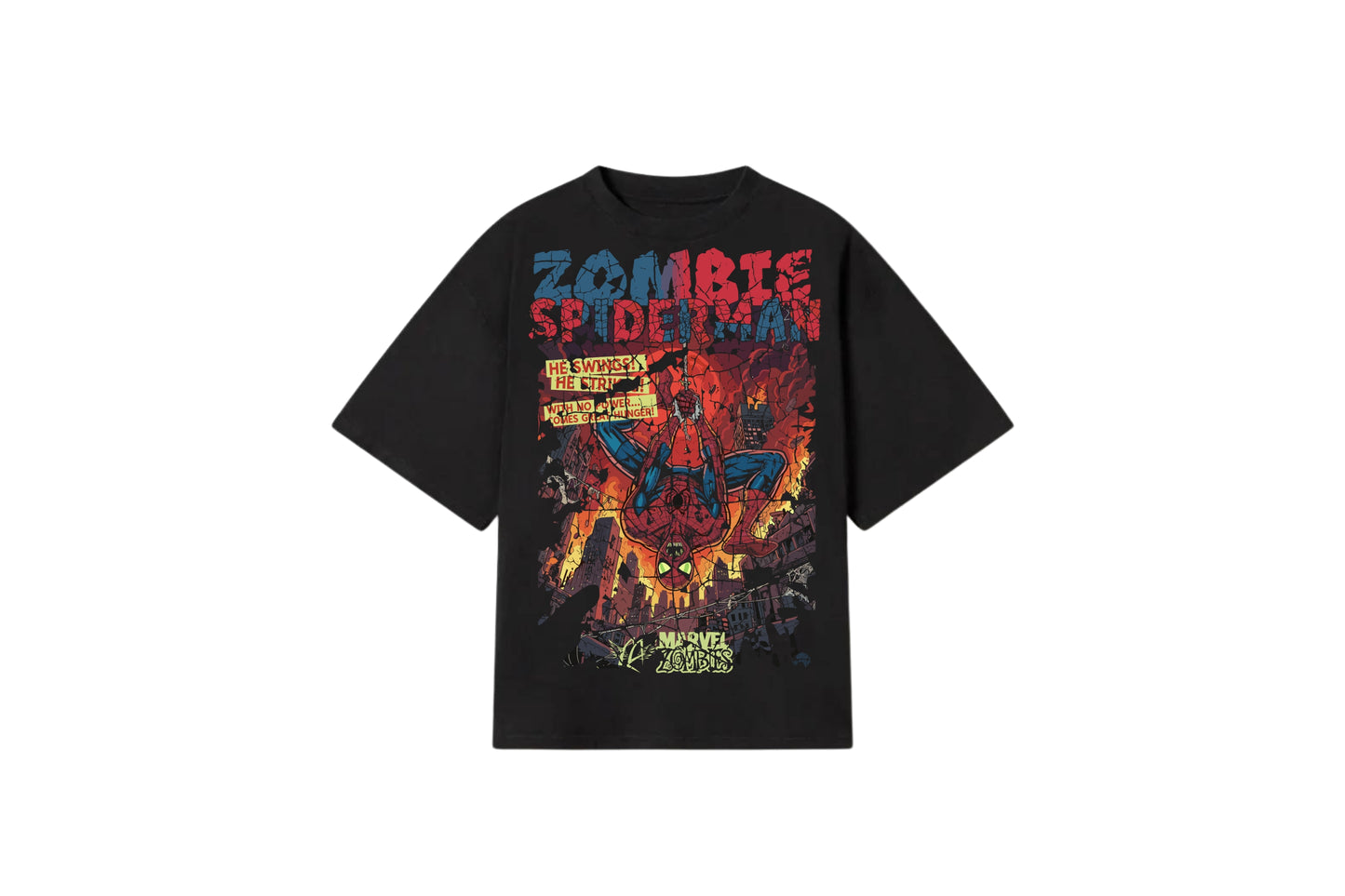 Oversized T-shirt Araña del Infierno