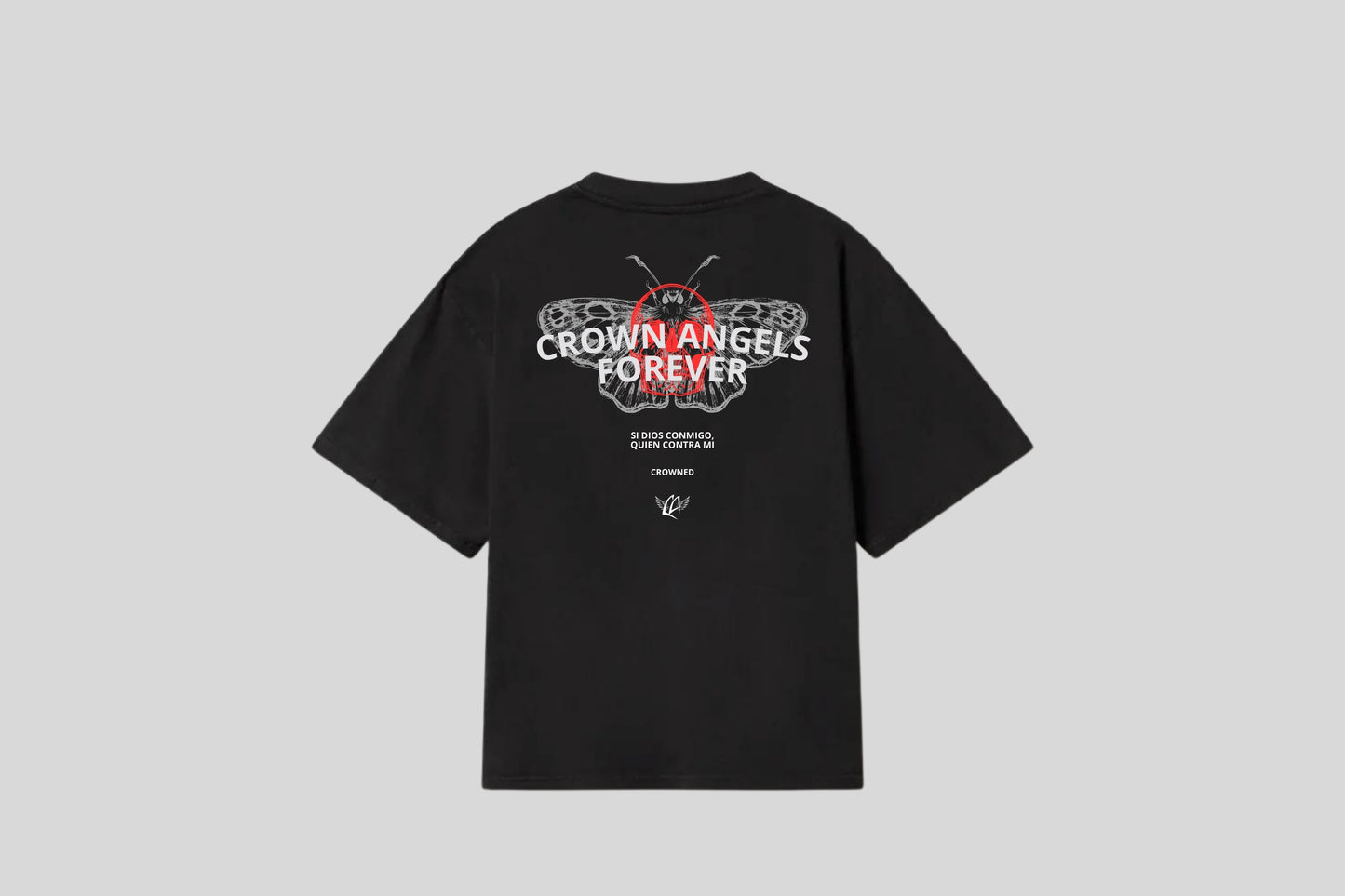 Forever Crown Tee (Black/Red)