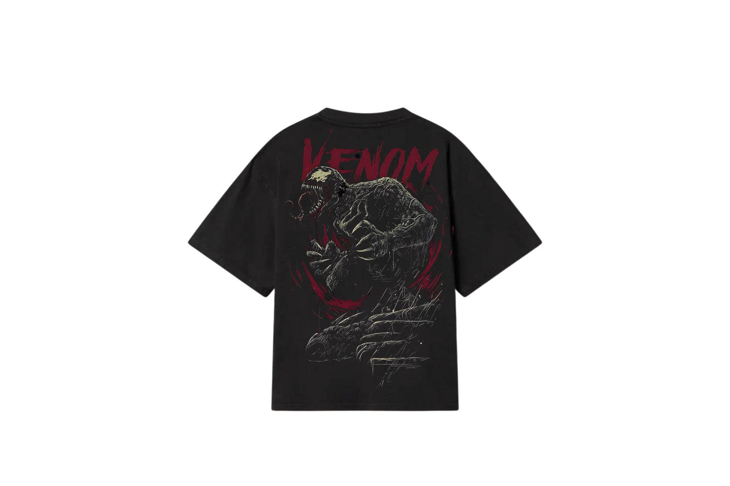 Oversized T-shirt SYMBIOTE THRONE